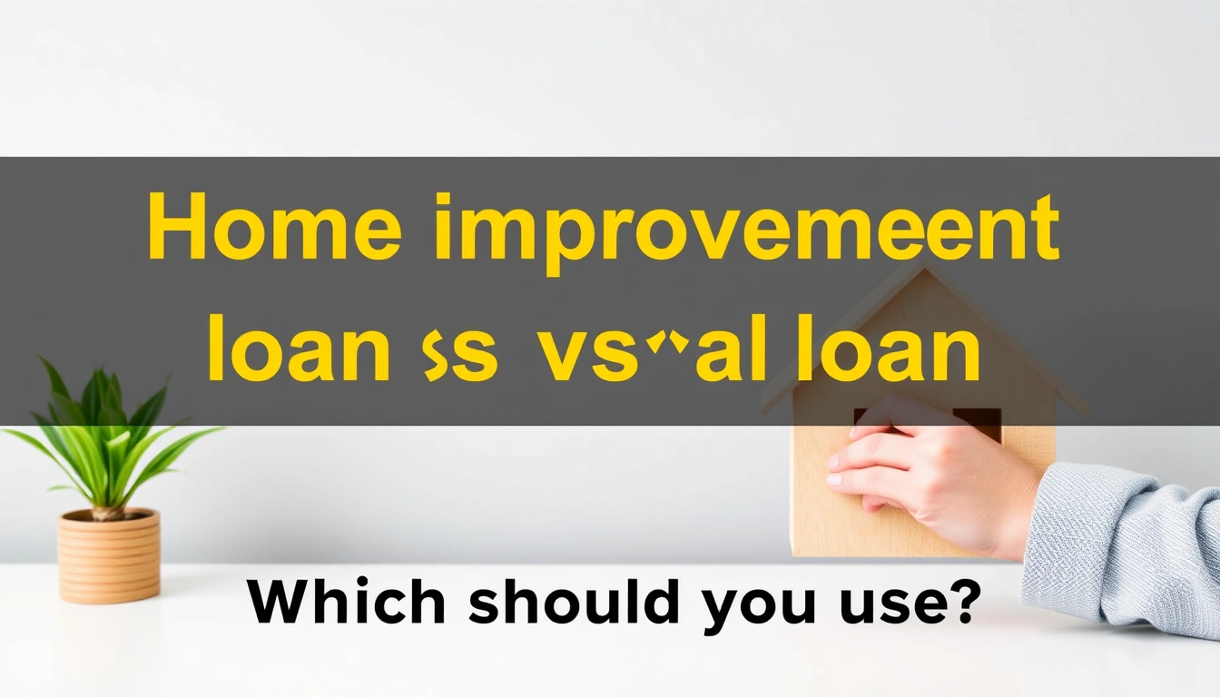 Home improvement loan vs personal loan: which should you use?