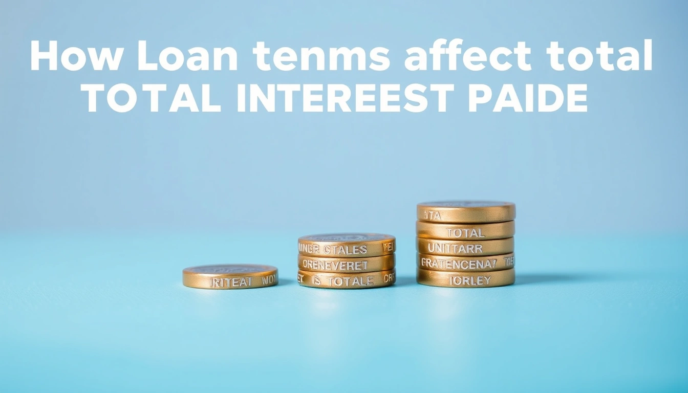 How loan terms affect total interest paid How loan terms affect total interest paid