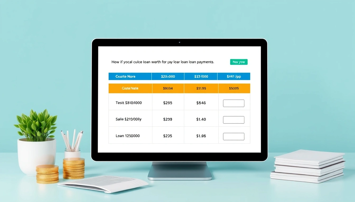 How to calculate monthly loan payments for different loan offers