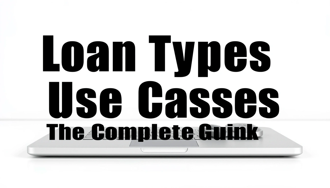 Loan types and use cases — The Complete Guide Loan types and use cases — The Complete Guide