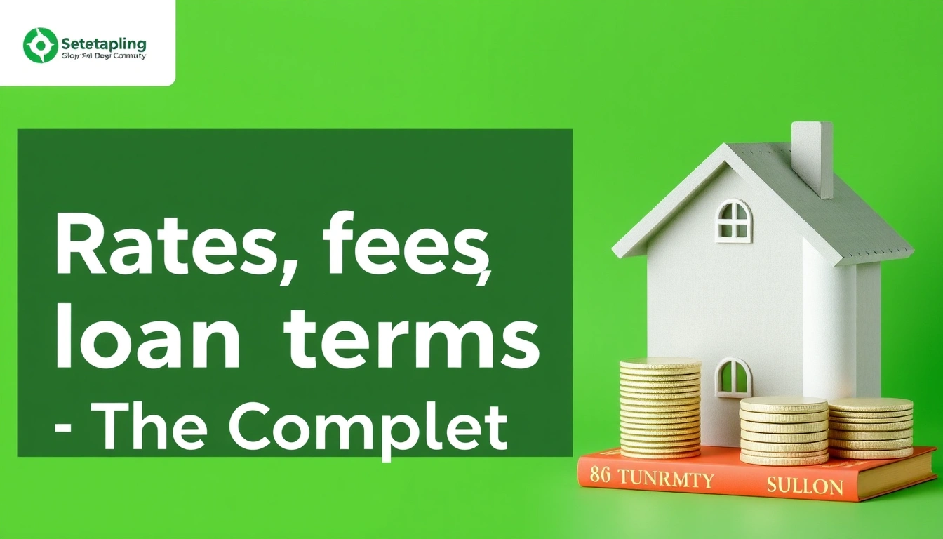 Rates, fees, and loan terms — The Complete Guide